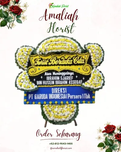 Papan Bunga Duka di Penjaringansari